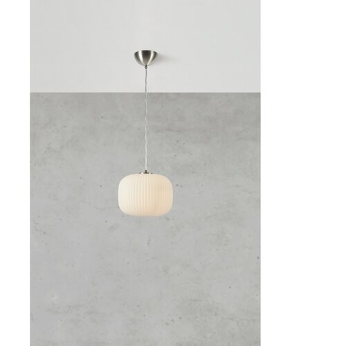 Marksl&amp;ouml;jd 109008 - Luster na sajli SOBER 1xE27/40W/230V, prečnik 25 cm, mat hrom Slike