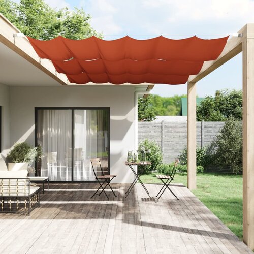 The Living Store Vertikalna markiza terakota 180x270 cm tkanina oxford - Vertikalna Markiza, (21750377) Slike