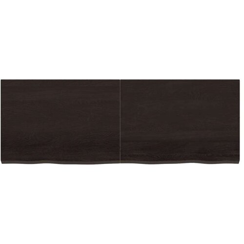  Kopalniški pult temno siv 140x50x4 cm obdelan trden les Cene