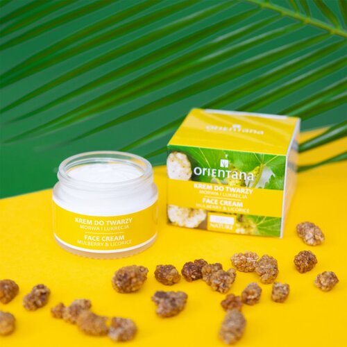 Orientana Mulberry & Licorice Face Cream pomirjajoča krema za obraz 50 g Cene