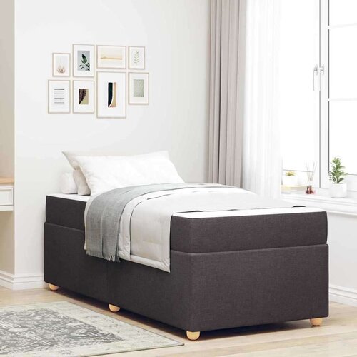  Krevetna konstrukcija Tamno smeđa 90 x 190 cm Pocket opruge Cijene