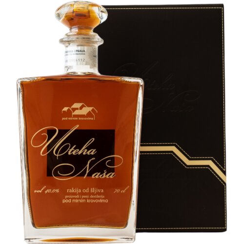 Uteha na&amp;scaron;a Rakija &amp;Scaron;ljiva 40% vol, 700ml Slike