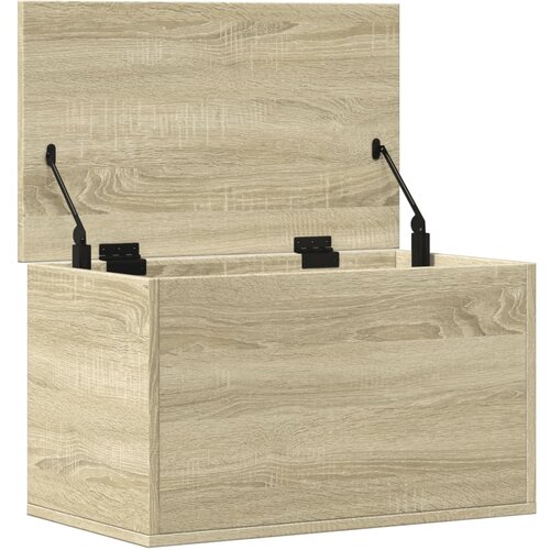  Kutija za pohranu boja hrasta 60x35x35 cm od konstruiranog drva Slike