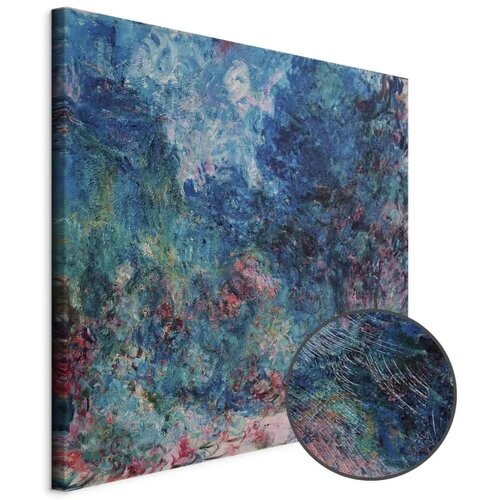  Slika - Claude Monet &ndash; La maison de l\'artiste vue du jardin aux roses 40x40 Premium Print Cijene
