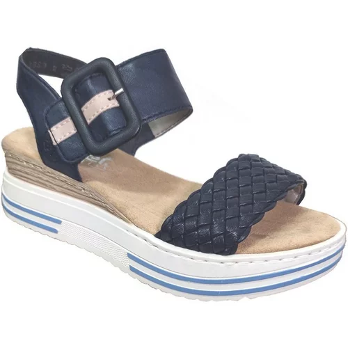 Rieker Sandali & Odprti čevlji V1678 Modra