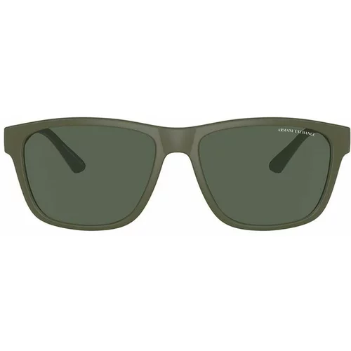Armani Exchange Sončna očala moški, zelena barva