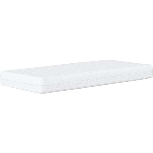 vidaXL Postelja z vzmetnico siva 90x200 cm umetno usnje Cene