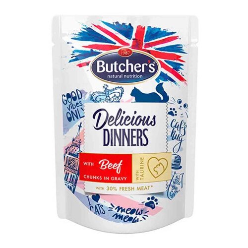 Butcher&amp;#039;s Hrana za mace 100g govedina Slike