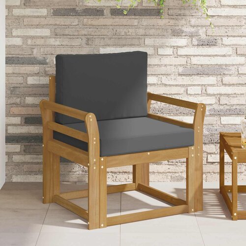  2 Komad Set vanjskih sofa Poliester Bijela i Antracit Cene