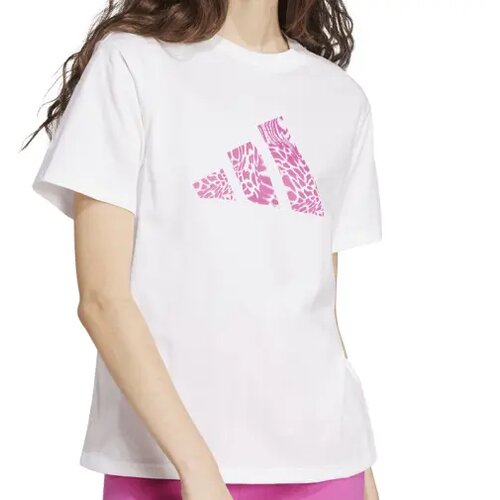 Adidas Ženska majica kratkih rukava Camo Tee, Bela Slike