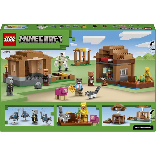 Lego Minecraft Napad Evokerja na vas &scaron;tevilka 21596 Cene