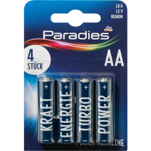 Paradies Power Alkaline Mignon AA baterije 4 kom Slike