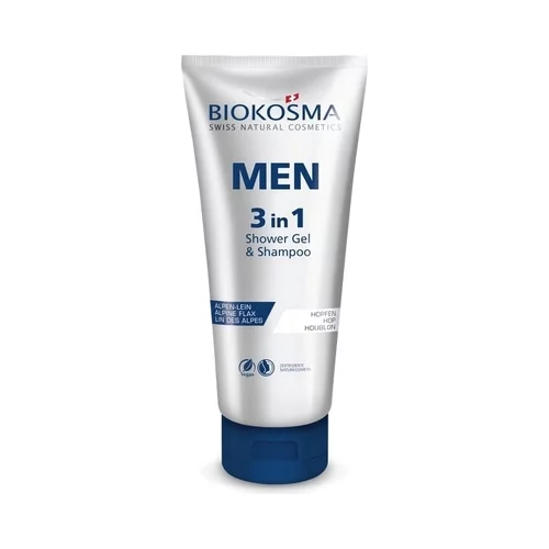 BIOKOSMA men - 3v1 gel za prhanje in šampon
