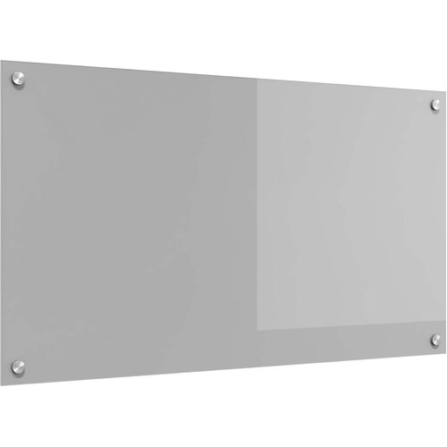  Kuhinjski zid Svijetlo siva 90 x 50 cm Staklo otporno na udarce Slike