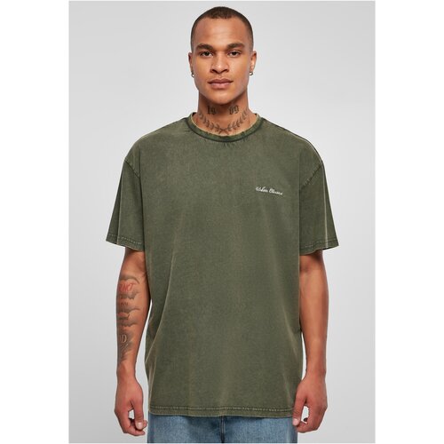 UC Men Oversized Small Embroidery Tee bottlegreen Slike