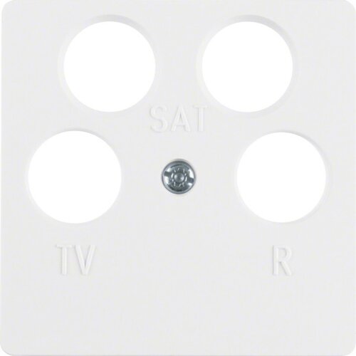 Berker sredinska plošča pws f.4hole antenska vtičnica 148409, (20858788) Cene