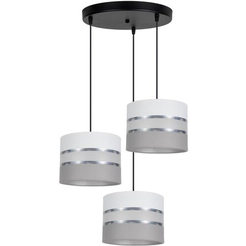  Luster na sajli CORAL 3xE27/60W/230V bela/siva Cene