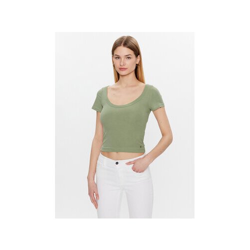 Guess Bluza Cheryl W3GP21 KAQL2 Zelena Regular Fit Slike