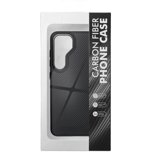  Carbon Elite Mag Cover maska kompatibilna s MagSafeom za Samsung Galaxy S25 Plus crna Slike