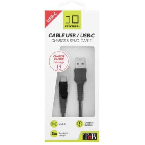 TNB TCUSB02BK USB-C NA USB CRNI KABEL 2M Cene