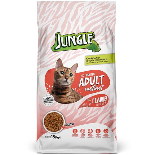 Jungle Baby JUNGLE Hrana za odrasle mačke JNGP-024 JAGNJETINA Slike