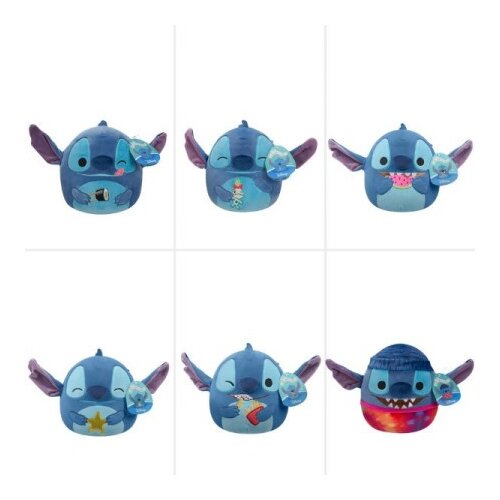 Squishmallows pli&amp;scaron; stitch 20cm sort ( 1100044525 ) Slike