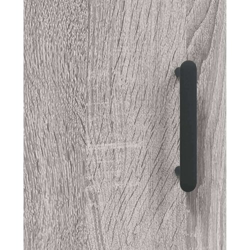 vidaXL Visoka komoda siva sonome 34 5x34x180 cm od konstruiranog drva Cijene