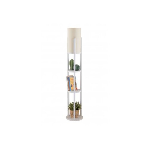 Opviq Podna lampa Circle Nora, 135 cm, E27, Bijela Slike