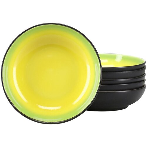 Creatable SET GLOBOKIH KROŽNIKOV Hot Green 22/5 cm Cene
