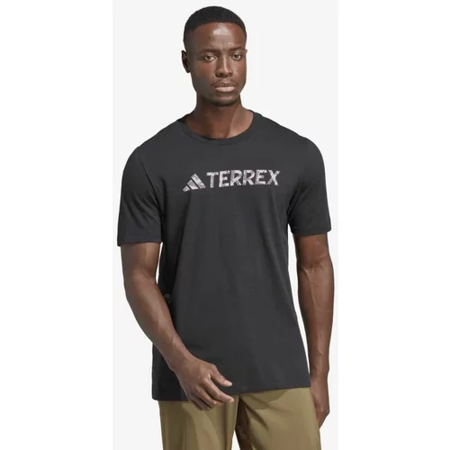 Adidas Majica Terrex Classic Logo T-Shirt HZ1399 Črna Regular Fit