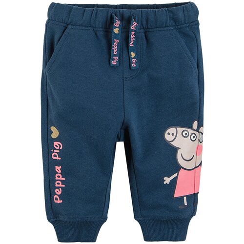 Cool club hlače trenirka LCG2400510 PEPPA PIG D modra t 62 Slike