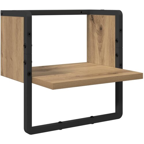  Set zidnih polica Zidne 4 pcs Umjetnički hrast 65 x 25 x 30 cm Slike