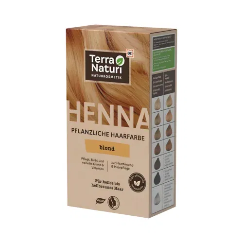 Terra Naturi Henna rastlinska barva las blond