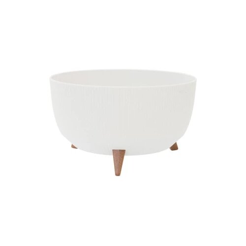 Siena Garden OSLO STRIPE LA961-05 posuda za biljke polipropilen bijela Cijene