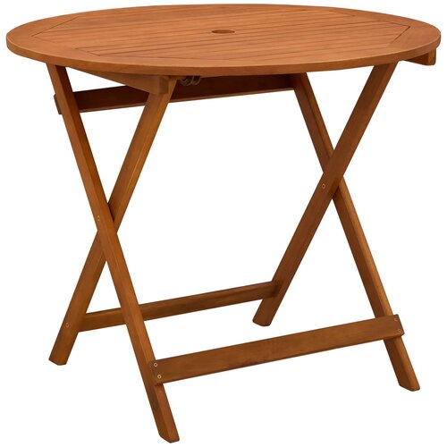  Preklopni vrtni stol Smeđa &Oslash; 90 x 75 cm Čvrsto drvo eukaliptusa - &Oslash; 90 x 75 cm Cijene