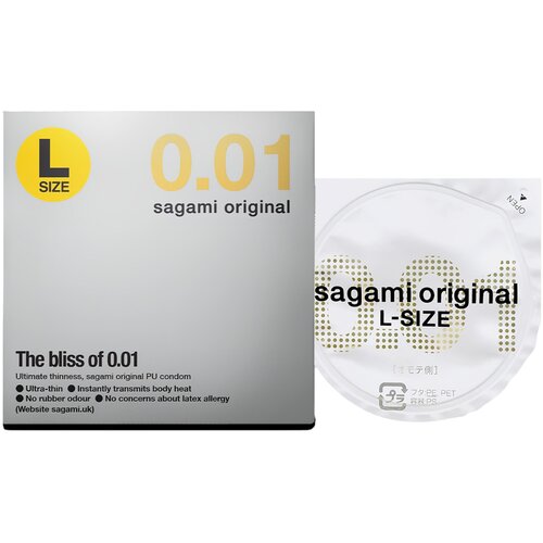 Sagami Original 0,01 L - kondom - 58mm (1 kom) Slike