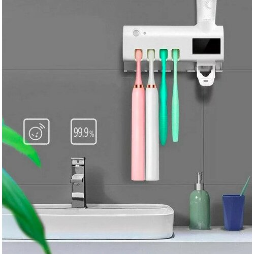  Držač četkica, UV sterilizator i automatski dozator paste za zube Slike