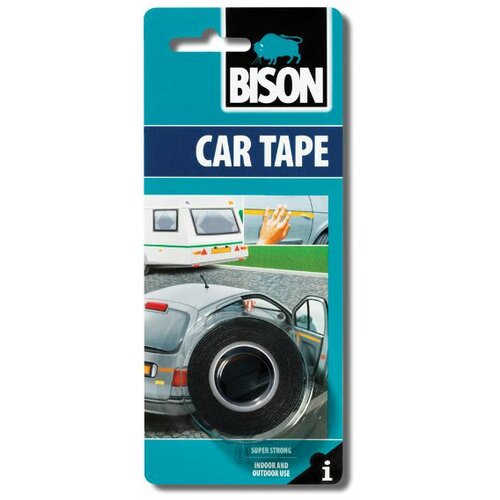 Bison car Tape lepljiva traka za auto 1.5mx19mm BL Slike