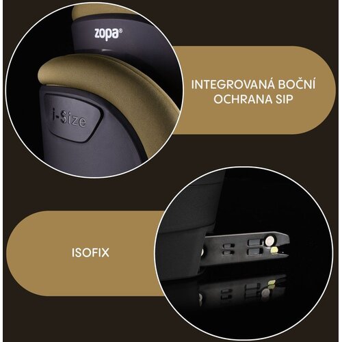 Zopa autosjedalica Matrix i-Size, Boss Grey Slike