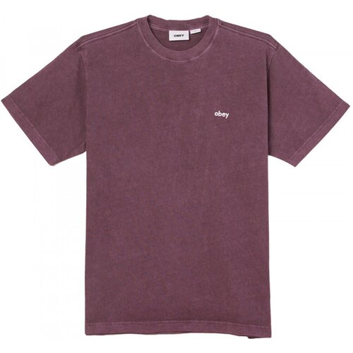 Obey Majice & Polo majice Lowercase pigment tee ss Vijolična Cene