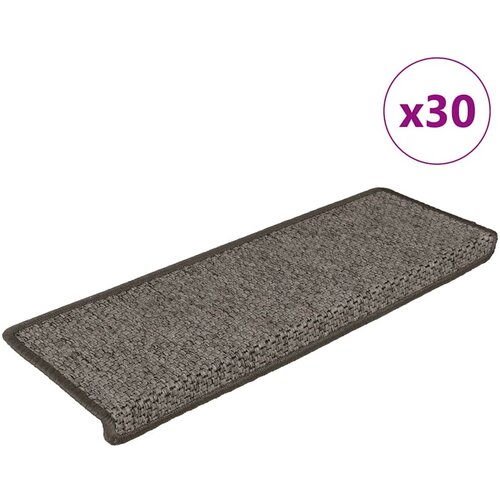  Samoljepljivi otirači za stepenice 30 kom 65x21x4 cm sivi/bež Cijene