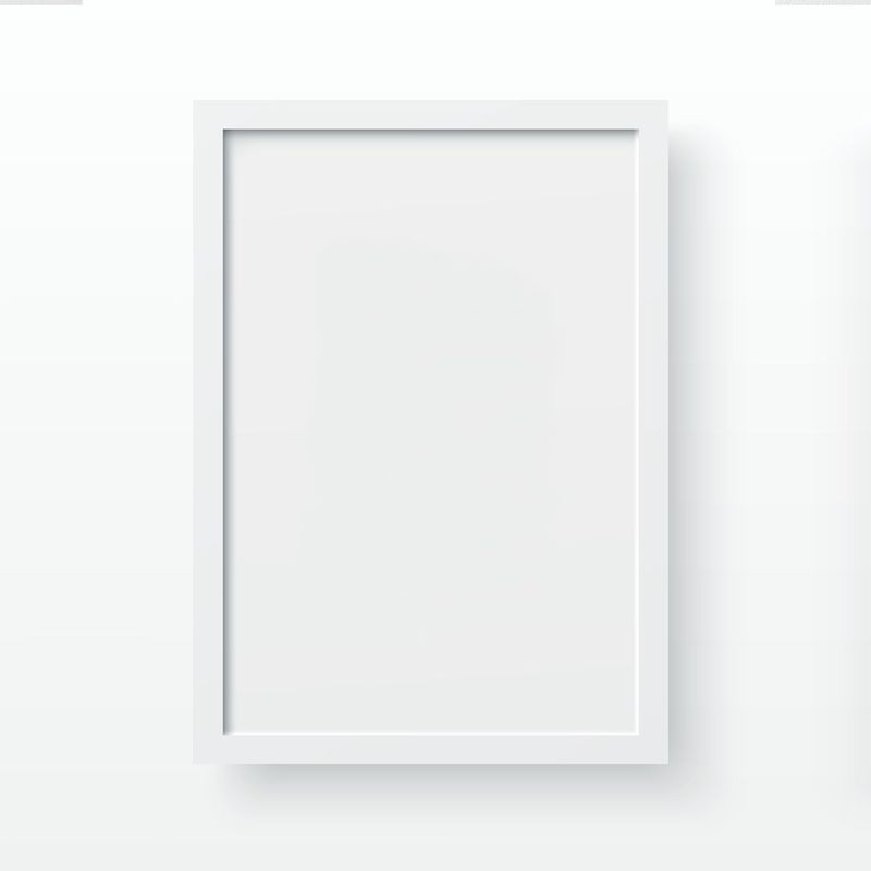 WALLXPERT Bela A4 Ram Cene