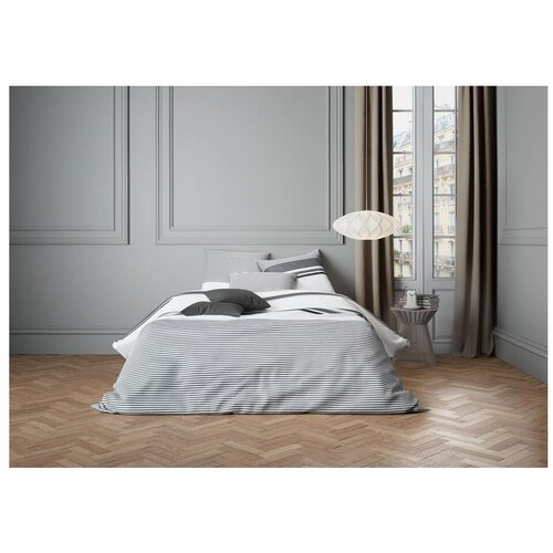  Posteljina Saten Resivan Black White 140x200cm + 60x80cm Cijene