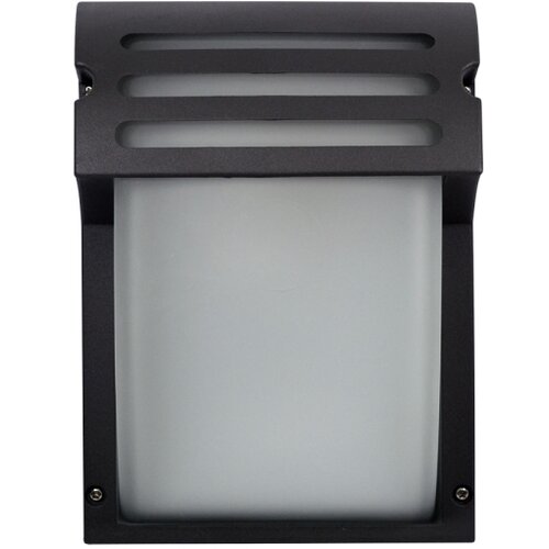 V-tac zidna lampa E27 IP44 staklo crna Slike