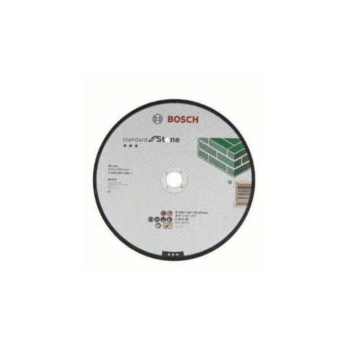 Bosch rezna ploča ravna 230 x 22,23 x 3,0 mm Standard for Stone 2608603180 Cene