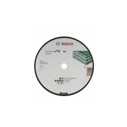 Bosch Rezni disk Standard for Stone (Promjer rezne ploče: 230 mm, Debljina plohe: 3 mm, Ravni oblik)