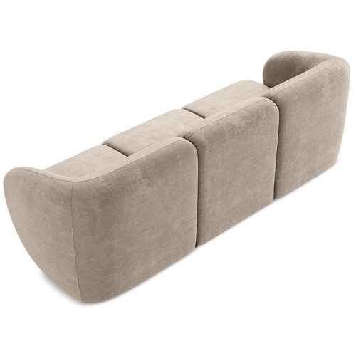 Makamii Svjetlo smeđa sofa od &amp;scaron;enila 244 cm Lani &amp;ndash; Slike
