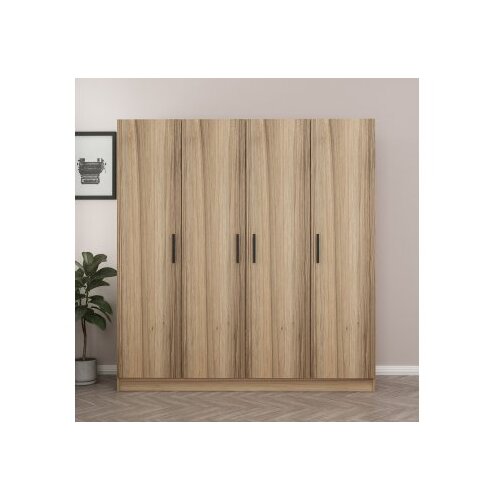 Hanah home Ormar Kale-7498, 180x190x52 cm, Hrast Slike