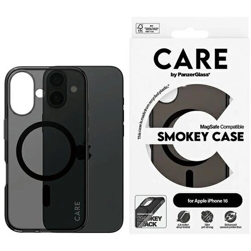 PanzerGlass CARE BY FLAGSHIP OVITEK ZA MAGSAFE ZA IPHONE 16 POLPROZOREN, (21898535) Cene