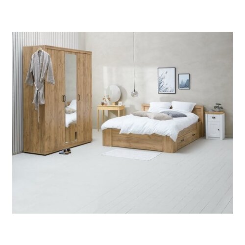  Lintrup Ormar 157x220 hrast ( 3670276 ) Slike
